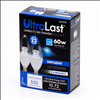 UltraLast 60 Watt Equivalent B13 Candle 5000k Daylight Energy Efficient LED Light Bulb - 2 Pack - LED12510 - 2
