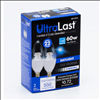 UltraLast 60 Watt Equivalent B13 Candle 5000k Daylight Energy Efficient LED Light Bulb - 2 Pack - LED12510 - 3