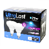 UltraLast 75 Watt Equivalent BR40 2700k Soft White Energy Efficient LED Light Bulb - 2 Pack - LED12355 - 3