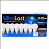 UltraLast 60 Watt Equivalent A19 5000K Daylight Energy Efficient LED Light Bulb - 8 Pack - LED12637 - 1