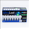 UltraLast 60 Watt Equivalent A19 4000K Cool White Energy Efficient LED Light Bulb - 8 Pack - LED12635 - 1