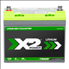X2Power 12.8V 35AH High-performance Commercial Lithium Battery - SLA12.8-35M8-BT - 1