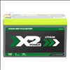 X2Power 12.8V 9AH High-Performance Commercial Lithium Battery - SLA12.8-9AH-F2 - 1