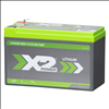 X2Power 12.8V 9AH High-Performance Commercial Lithium Battery - SLA12.8-9AH-F2 - 2