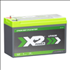 X2Power 12.8V 9AH High-Performance Commercial Lithium Battery - SLA12.8-9AH-F2 - 3