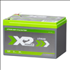 X2Power 12.8V 12AH High-performance Commercial Lithium Battery with F2/T2 Terminals - SLA12.8-12AH-F2 - 2