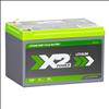 X2Power 12.8V 12AH High-performance Commercial Lithium Battery with F2/T2 Terminals - SLA12.8-12AH-F2 - 3