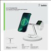 Belkin Apple MagSafe Charger BoostCharge Pro 3-in-1 Wireless Charging Stand - PWR10646 - 1
