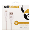 cellhelmet USB-A to Lightning Connector Cable - white 10 ft. - PWR11168 - 1
