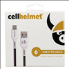 cellhelmet 6-Foot USB-A to USB-C Charging / Syncing Cable - PWR11172 - 1