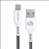 cellhelmet 6-Foot USB-A to USB-C Charging / Syncing Cable - PWR11172 - 2
