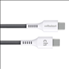 cellhelmet 6-Foot USB-C to USB-C Charging Syncing cable - White - PWR11176 - 2