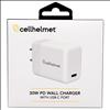 cellhelmet 30W USB-C PD Wall Charging Power Plug - White - PWR11200 - 1