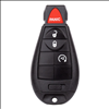 Four Button Key Fob Replacement Fobik Remote For Dodge Ram Vehicles - FOB10993 - 1