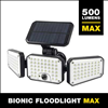 Bell + Howell Bionic Solar Powered Adjustable LED Floodlight Max - PLP11698 - 2