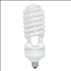 55W Daylight Spiral CFL Bulb  - 0