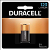 Duracell Ultra 3V 123 Lithium Battery - 1 Pack - 0