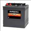 Duracell Ultra BCI Group GC8 8V 165AH Flooded Deep Cycle Golf Cart and Scrubber Battery - 0