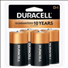 Duracell Coppertop 1.5V D, LR20 Alkaline Battery - 4 Pack - 0