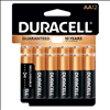 Duracell Coppertop 1.5V AA, LR6 Alkaline Battery - 12 Pack - 0