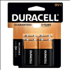 Duracell Coppertop 9V 9V, 6LR61 Alkaline Battery - 4 Pack - 0