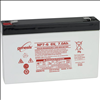 Genesis NP 6V 7AH AGM SLA Battery with F1 Terminals - 0