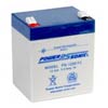 Power Sonic 12V 5AH AGM SLA Battery with F2 Terminals - 0