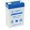 Power Sonic 6V 2.9AH AGM SLA Battery with F1 Terminals - 0