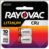 Rayovac 3V CR2 Lithium Battery - 2 Pack - 0