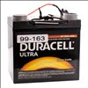 Duracell Ultra 12V 55AH Replacement SV21 Stylecart Medical Battery - 0