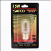 Satco E17 T7 Clear Incandescent Miniature Bulb - 1 Pack - INC10121 - 2