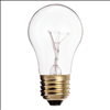 15W Classic A Shape (A) Clear (Transparent) Glass Light Bulb 2 Pack - 0