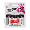 Energizer Max 1.5V C, LR14 Alkaline Battery - 4 Pack - 0