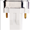 Satco 13.4W 3500K Twin Tube 2 Pin CFL Bulb - CFL10218 - 2