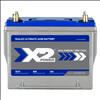 X2Power BCI Group 24M 12V 76AH 840CCA AGM Deep Cycle Marine & RV Battery - 0