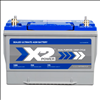 X2Power BCI Group 27M 12V 90AH 930CCA AGM Deep Cycle Marine & RV Battery  - 0