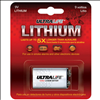 Ultralife 9V 9V, 6LR61 Lithium Battery - 1 Pack - 0