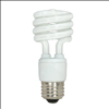 13W Cool White Spiral CFL Bulb 4 Pack - 1