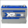 X2Power Premium AGM 930CCA BCI Group 27F Car and Truck Battery - 0