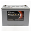 Duracell ProCell 12V 60AH GEL Sealed Lead Acid (SLA) Battery with M8 Insert Terminals - SLAG12-60C - 4
