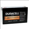 Duracell Ultra 6V 12AH General Purpose AGM SLA Battery with F1 Terminals - 0