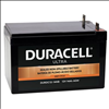 Duracell Ultra 12V 14AH Deep Cycle AGM SLA Battery with M5 Nut and Bolt T - 0