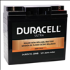 Duracell Ultra 12V 21.40AH Deep Cycle AGM SLA Battery with M6 Nut and Bolt T - 0