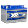 X2Power Premium AGM 775CCA BCI Group 48 Car and Truck Battery - 2