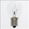 Lava Lite E17 S11 Clear Incandescent Miniature Bulb - 2 Pack - MIN11873 - 2