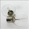 Lava Lite E17 S11 Clear Incandescent Miniature Bulb - 2 Pack - MIN11873 - 5