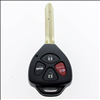 Four Button Key Fob Replacement Combo Key Remote for Toyota Vehicles - FOB10048 - 2