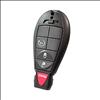 Four Button Key Fob Replacement Fobik Remote For Dodge and Ram Vehicles - 0