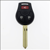 Three Button Key Fob Replacement Combo Key Remote For Nissan Vehicles - FOB10847 - 1