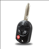 Three Button Key Fob Replacement Combo Key Remote For Ford Vehicles - 0